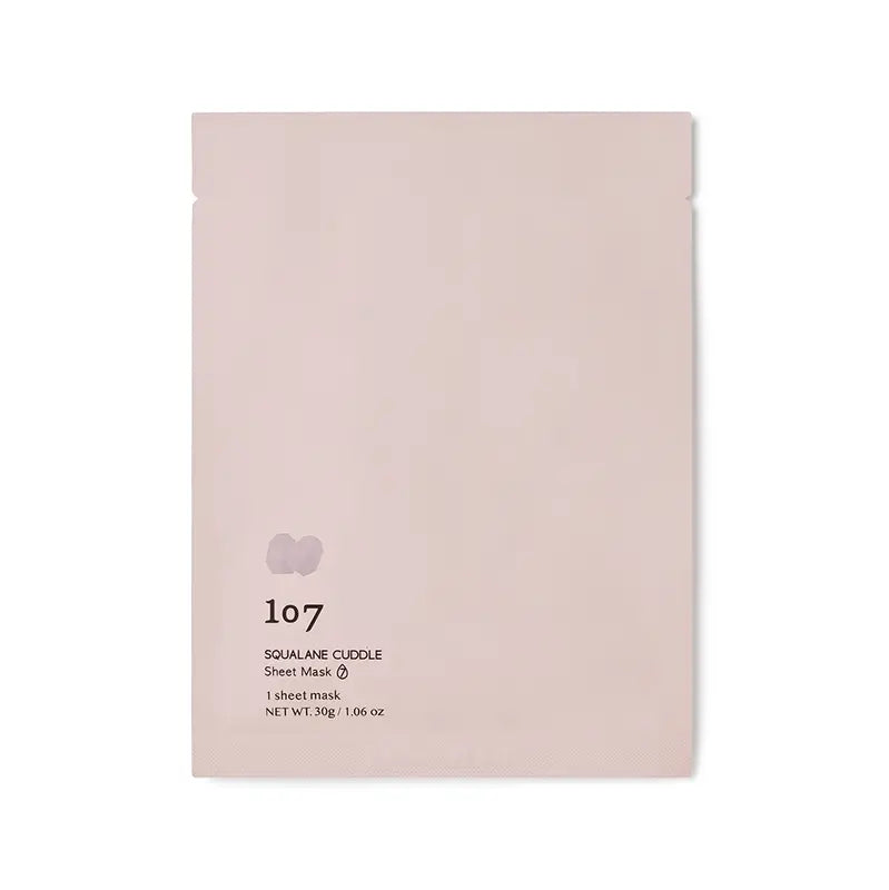 107 Beauty Squalane Cuddle Sheet Mask, 25 gr