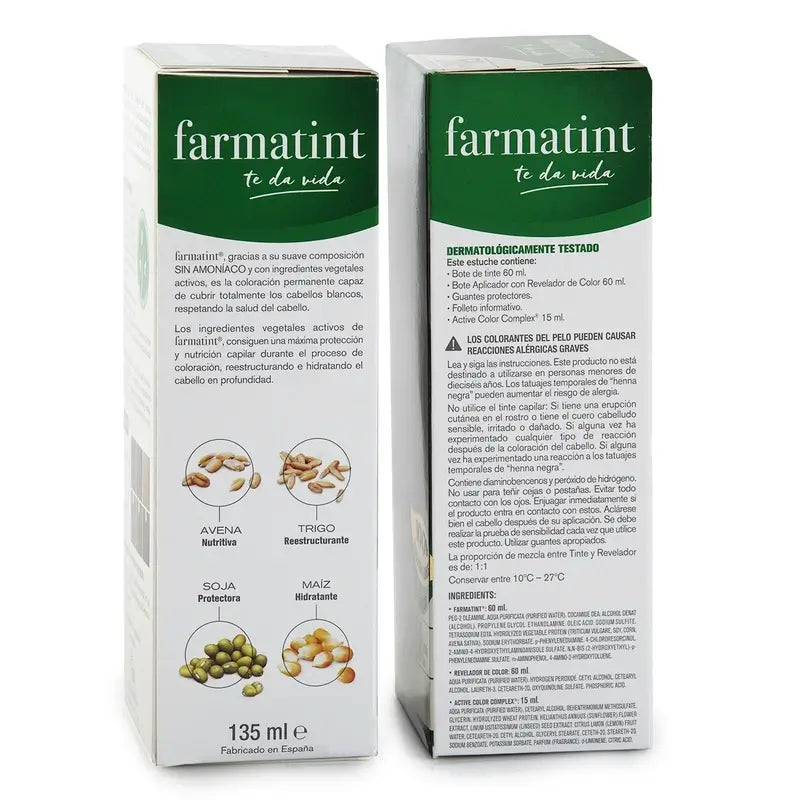 Farmatint 10N Platinum Blonde Permanent Colouring Gel