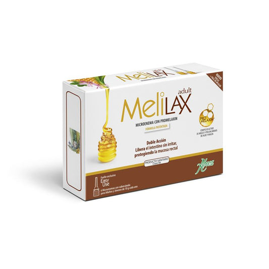 Aboca Melilax Adult 6 Microenemas 10 G Constipation Evacuative, Bowel Relief & Discomfort, Irritation & Inflammation