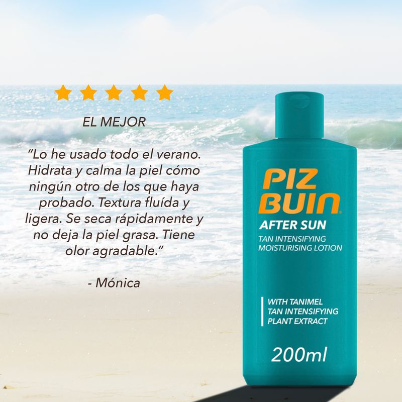 PIZ BUIN After Sun Moisturising, Soothing and Refreshing Lotion, 200 ml