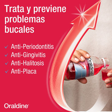 Oraldine Antiseptic Pack 400Ml + 200Ml