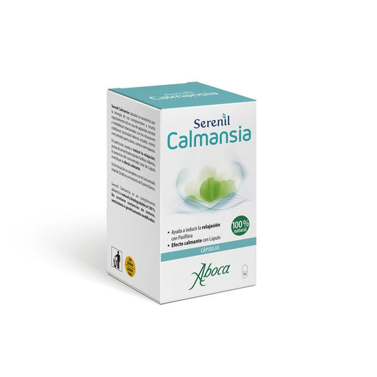 Aboca Serenil Calmansia Relaxation And Calming In States Of Agitation, With Passionflower And Hops, 100% Natural, 50 capsules