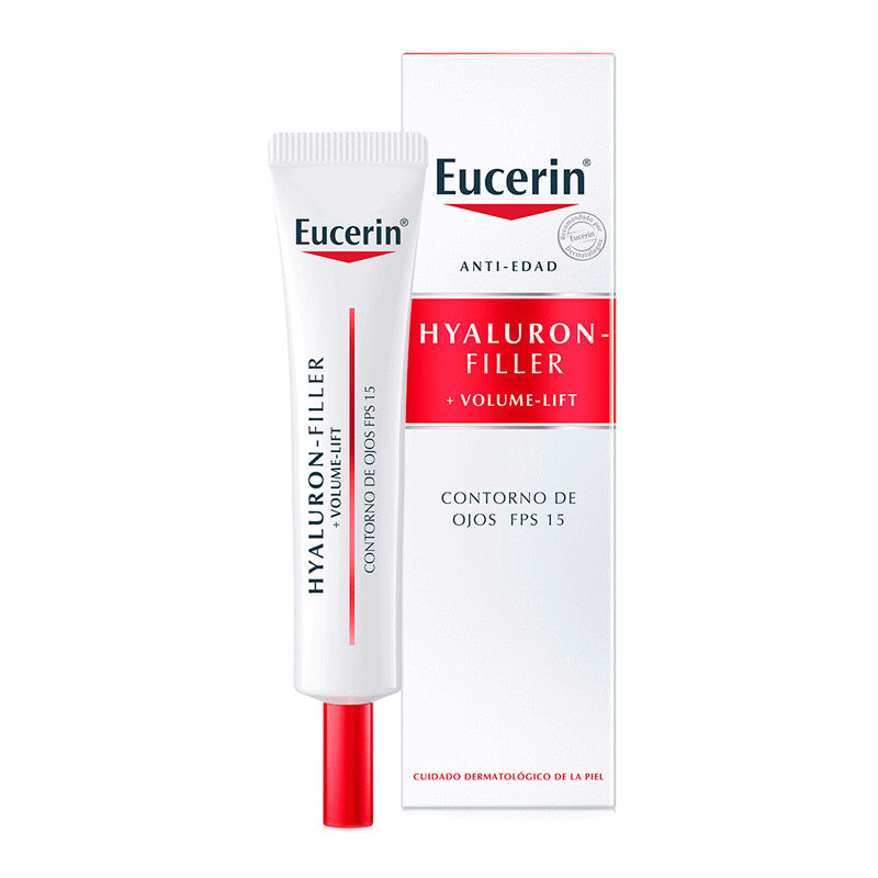 Eucerin Hyaluron Filler + Volume-Lift Contorno de Ojos, 15 ml