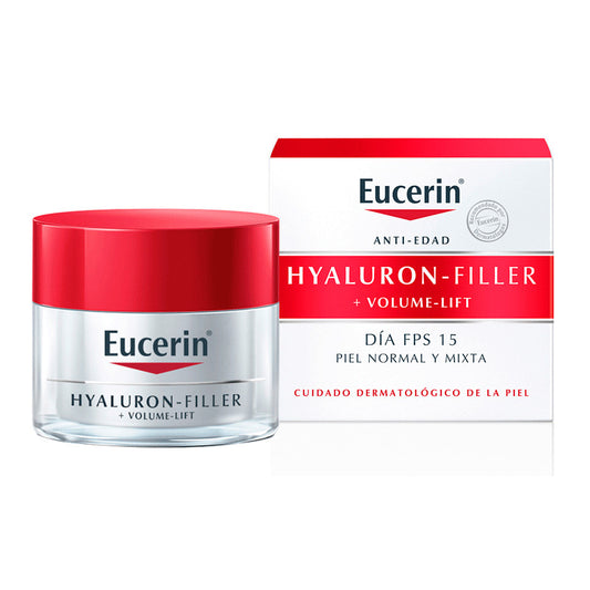 Eucerin Hyaluron Filler + Volume-Lift Día Piel Normal Mixta, 50 ml