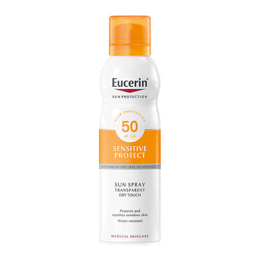 Eucerin Spray Transparente Dry Touch SPF50+, 200 ml