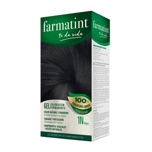 Farmatint 1N Black Permanent Colouring Gel