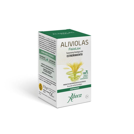 Aboca Aliviolas Fisiolax Constipation, Regulates Intestinal Transit, Physiological Action, 90 tablets
