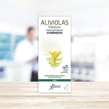 Aboca Aliviolas Fisiolax Syrup Constipation, Regulates Intestinal Transit, Physiological Action, 180 g