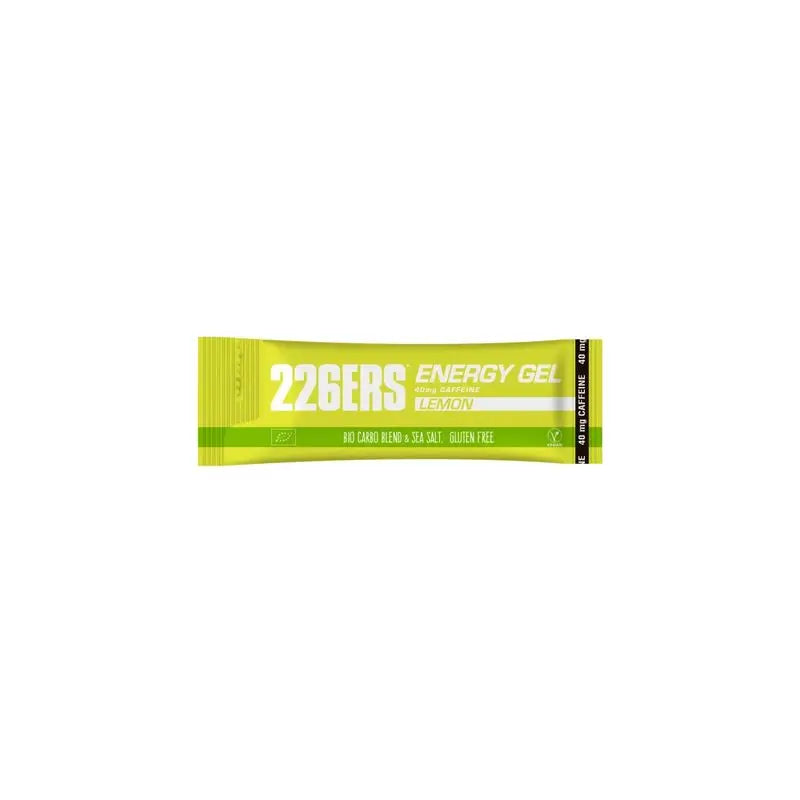 226Ers Energy Gel 40Gr  Gel Energético Limón - 40Mg Cafeína, 40 gr