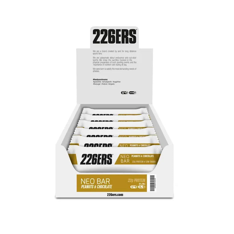 226Ers Neo Bar Protein - Protein Bar Neo Bar Protein - Peanuts & Chocolate Protein Bar, 24x50 g