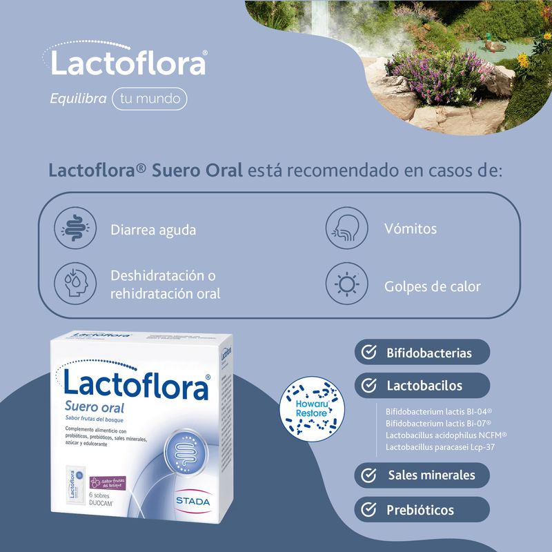 Lactoflora Oral Serum, 6 Envelopes