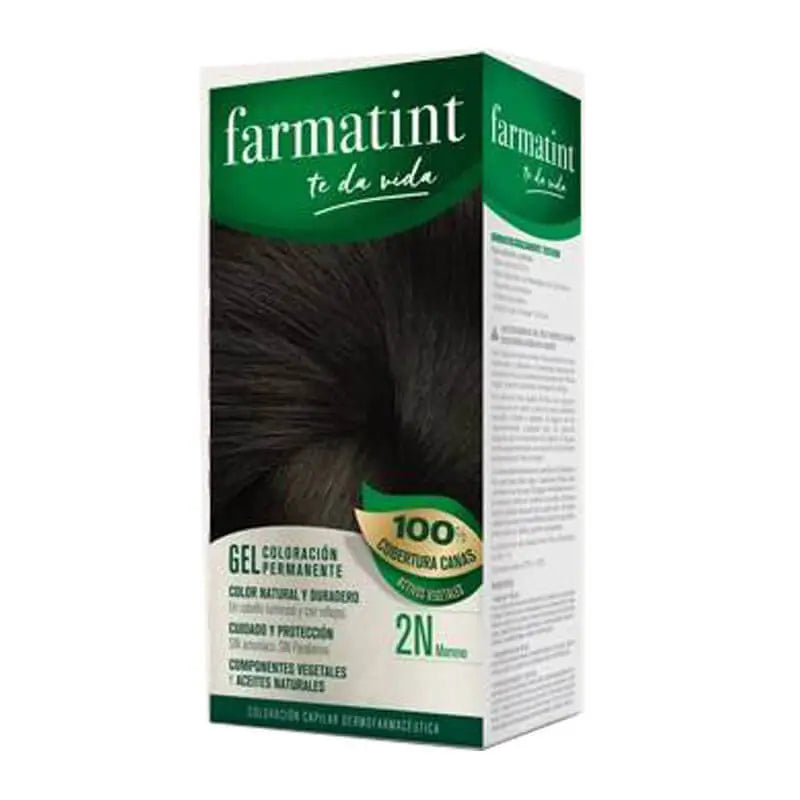 Farmatint 2N Moreno Gel Coloración Permanente