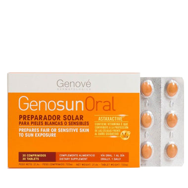 Genosun Oral Preparador Solar 30 Comprimidos