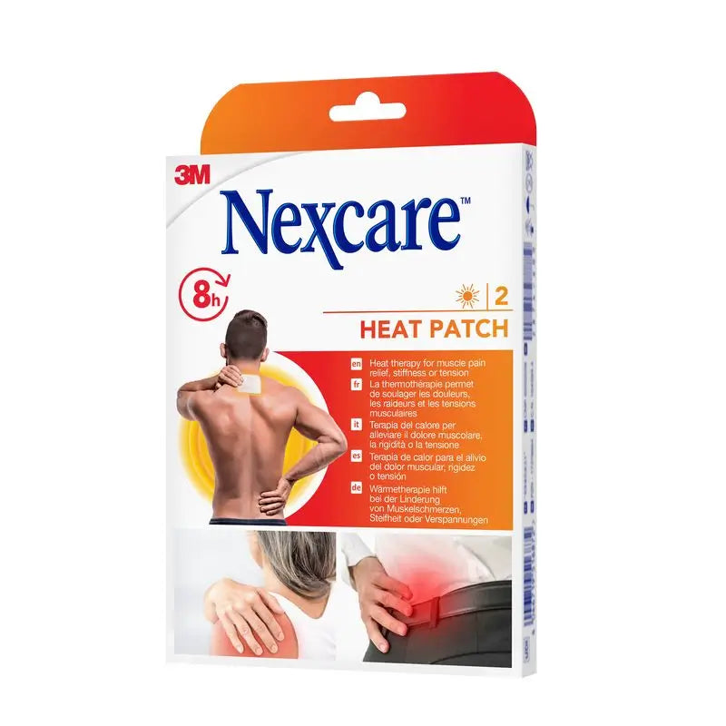 3M Nexcare Parche de Calor 9.5 x 13 cm 2 unidades