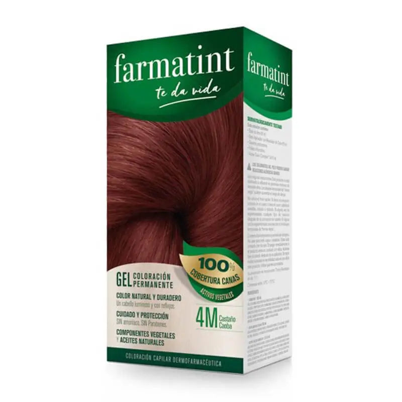 Farmatint 4M Auburn Brown Permanent Colouring Gel