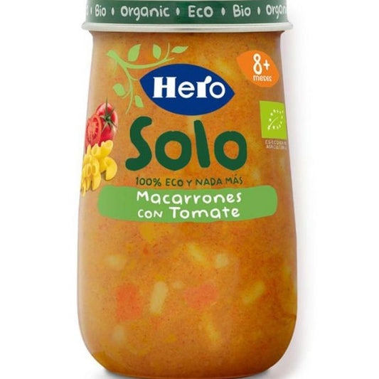 Hero Baby Eco Hero Solo Macaroni & Tomato Jar, 190g