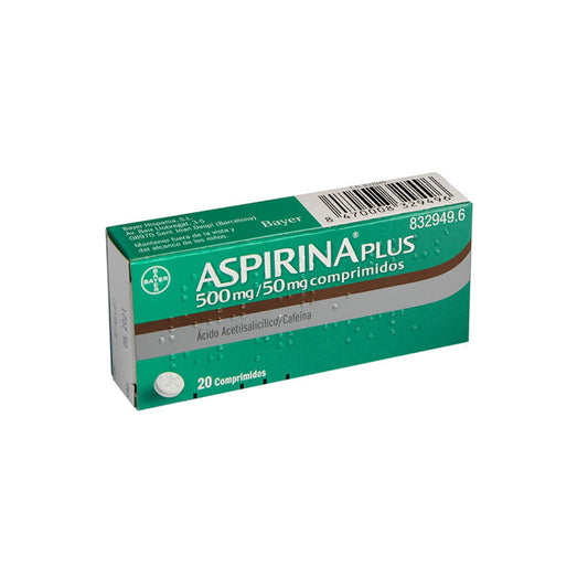 Aspirina Plus, 20 Comprimidos
