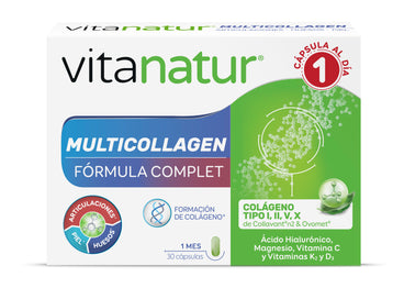 Vitanatur Multicollagen Food Supplement Complete Formula, 30 capsules