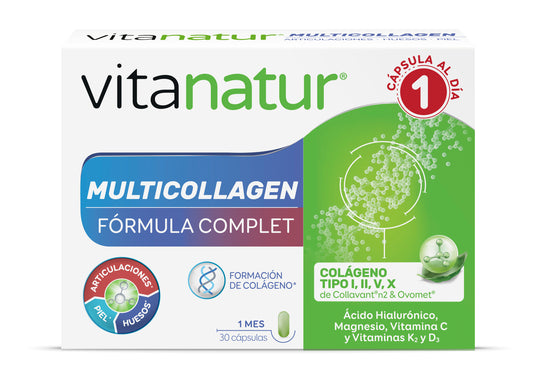 Vitanatur Multicollagen Food Supplement Complete Formula, 30 capsules