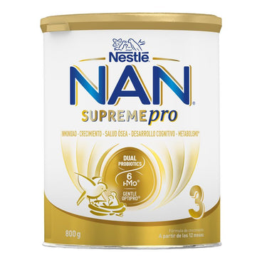 Pack 8 X Nestlé Nan Supreme Pro 3, 800 grams