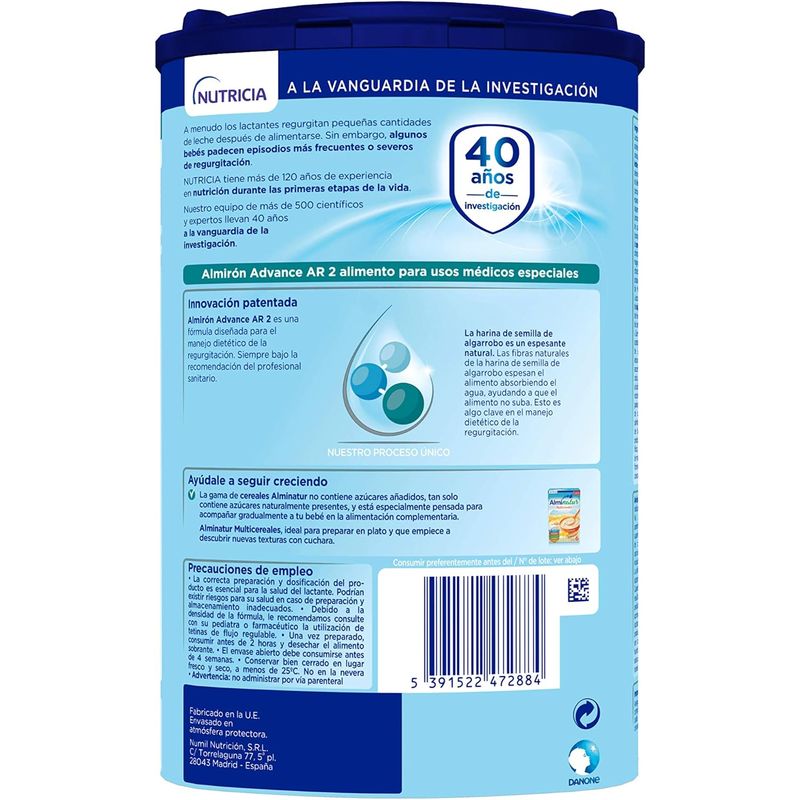 Almiron Advance AR2 Anti-Regurgitation Milk, From 6 Months, 3 X 800g