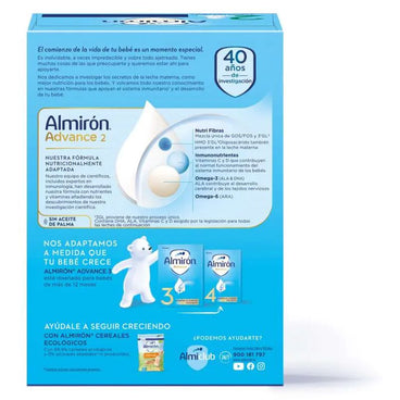 Almiron Advance 2 Powdered Milk For 6 Months And Older, 3 X 1200g