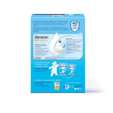 Pack 4 X Almirón Advance 2, Powdered Formula for Babies, from 6 Months, 1200g