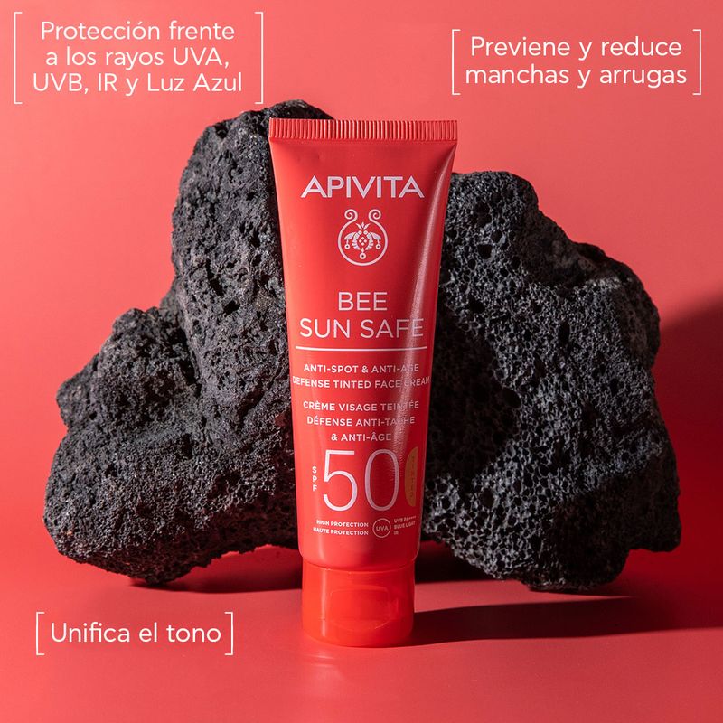 Apivita Anti-Ageing & Anti-Blemish Colour Cream Spf50