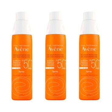 Avene Triplo Solar Spray for Sensitive Skin Spf 50+ 200 Ml