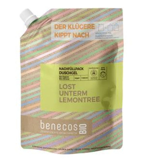 Benecos Gel De Baño Jengibre Y Limon Recarga 1L Bio Vegano