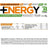 Bemore Nutrition Energy+ Energy Bar Peanut & Spirulina flavour