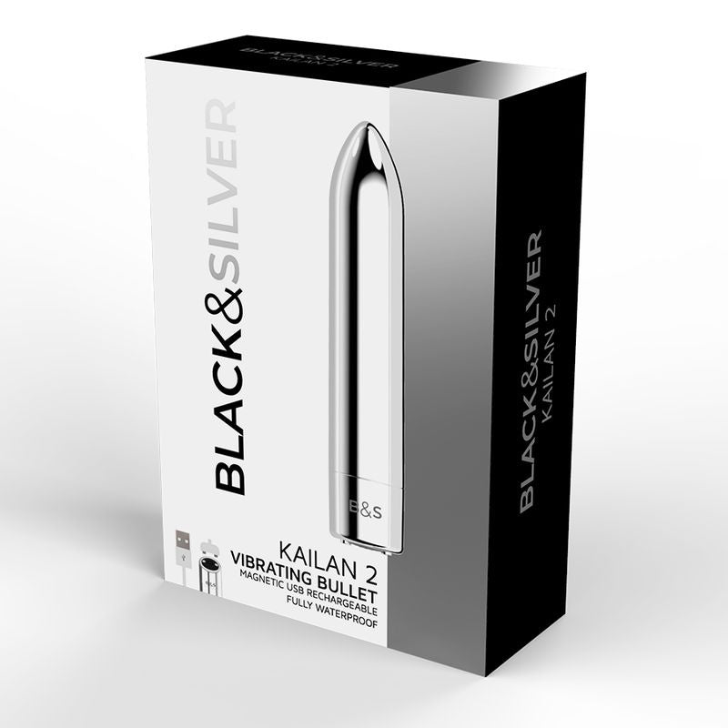 Black&Silver Bala Vibradora Kailan 2 Silver