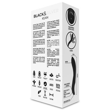 Black&Silver  Kean Vibrador Touch Control