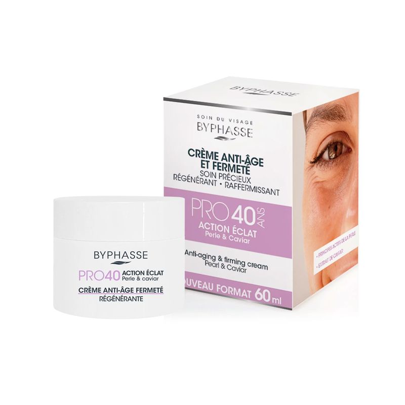 Byphasse Facial Cream Pro 40 Pearl/Caviar, 60 ml