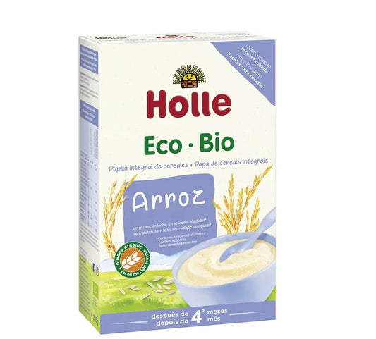 Holle Papilla Organic Wholegrain Gluten Free Rice Cereal 4 months, 250G