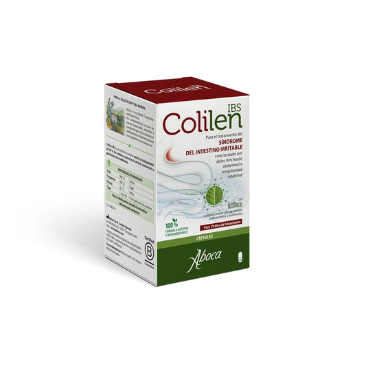 Aboca Colilen Ibs Irritable Bowel Syndrome, Abdominal Bloating and Bowel Irregularity, 100% Natural, 60 capsules