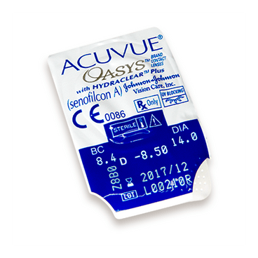 Acuvue Oasys Lenses, 6 Units
