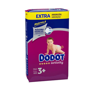 Dodot Activity Extra Jumbo Pack Talla 3 (7-11Kg), 60 unidades