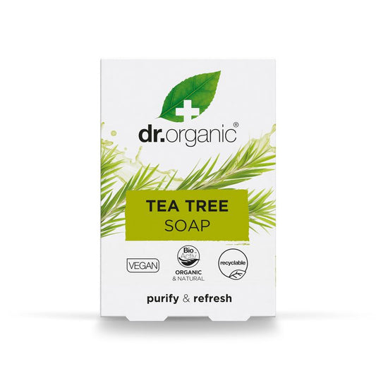 Dr.Organic Tea Tree Oily Skin Soap Bar, 100ml