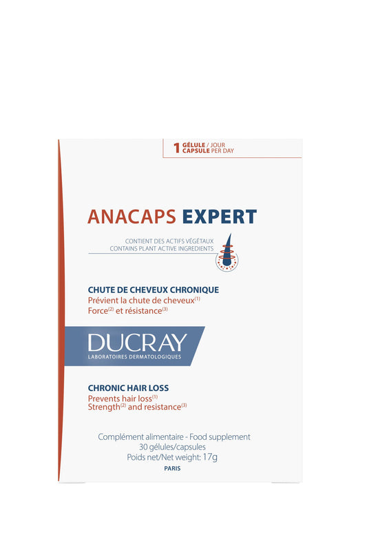 Ducray Anacaps Expert Complemento Anticaída, 30 Cápsulas