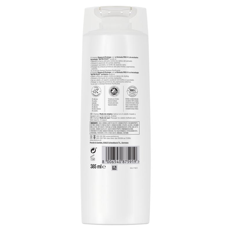 Pantene Nutri Plex Repair & Protect Shampoo 385Ml