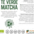 Energy Feelings Green Tea Matcha Powder 1Kg. Eco Vegan Sg