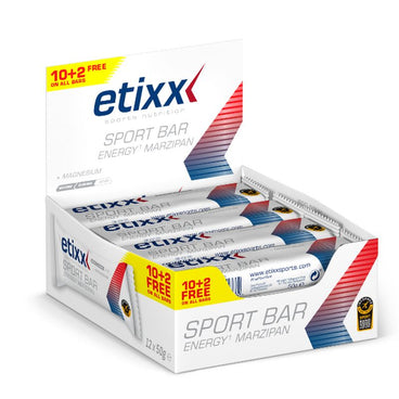 Etixx Ernergy Sport Marzipan Bars 12Pcs.
