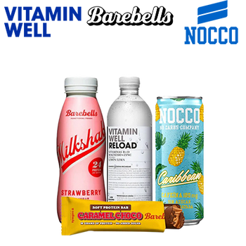 PHARMASUR VITAMIN WELL + BAREBELLS + NOCCO UP TO 35% DISCOUNT (28 FEBRUARY 2025)