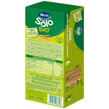 Hero Baby Pack Snack Solo Bio Cookies, 6 X 160 Gr