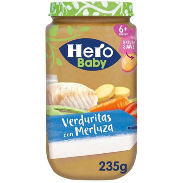 Hero Baby Hero Baby Vegetable Jar With Hake, 235 Gr