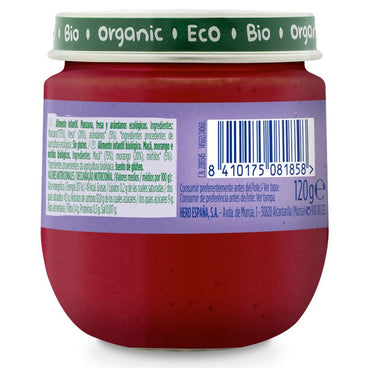 Hero Baby Eco Apple, Strawberry & Blueberry Solo Jar 120G