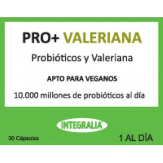 Integralia Pro+ Valeriana 30 Cápsulas 