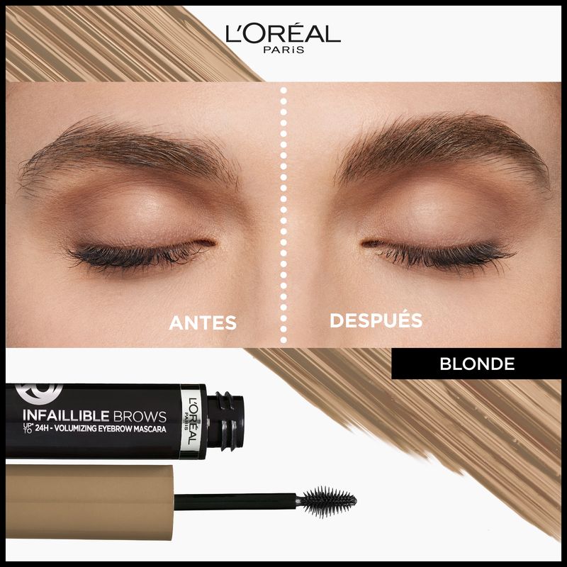 L'Oréal Paris Brow Artist Plum&Set Brow Mascara 105 Brunette