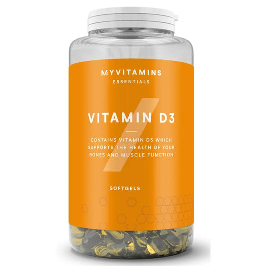 Myvitamins Vitamin D3 , 180 capsules